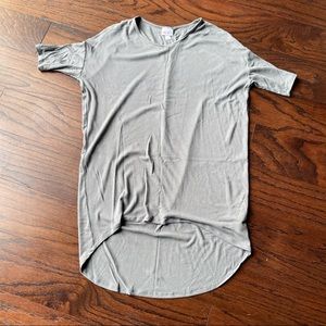 LulaRoe gray blouse